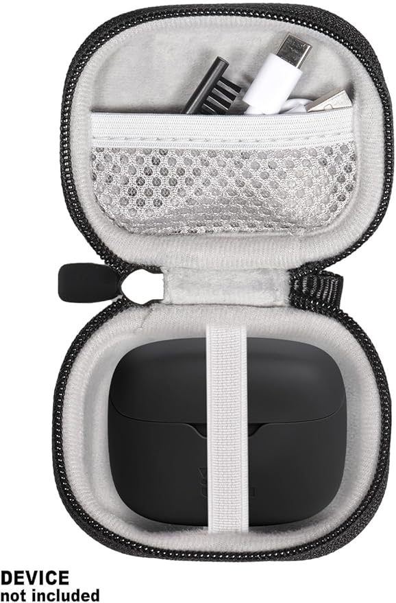 Alltravel Earbuds Case for Tune Buds - True Wireless Noise Cancelling Earbuds (Black)