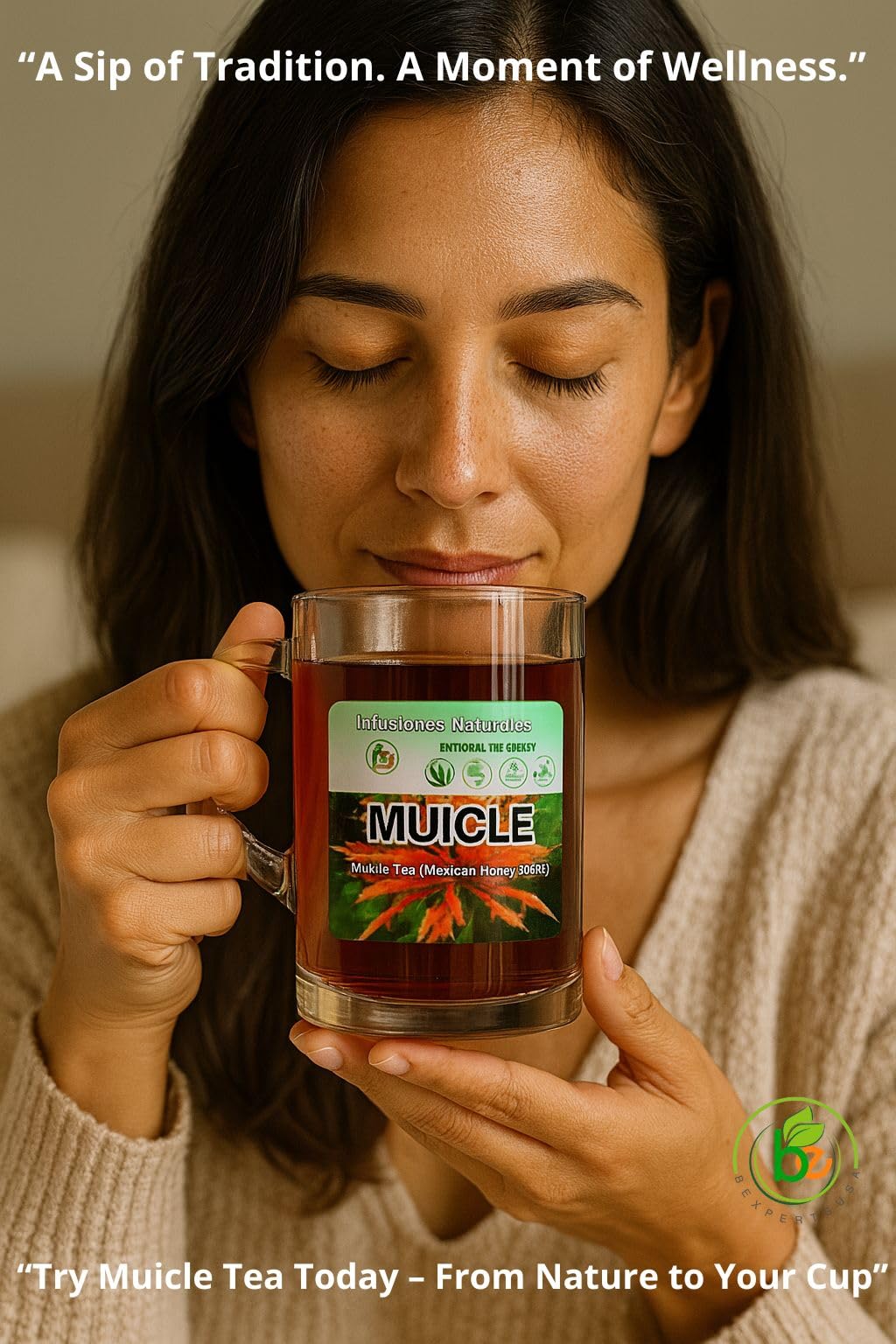 Muicle Té (Mexican Honeysuckle Herbal Tea) - 4 oz - 100% Natural, Vegan, Non-GMO: