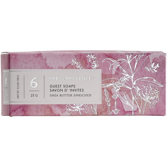 Pre de Provence Luxury Box of Guest Gift Soap (Set of 6) - Assorted