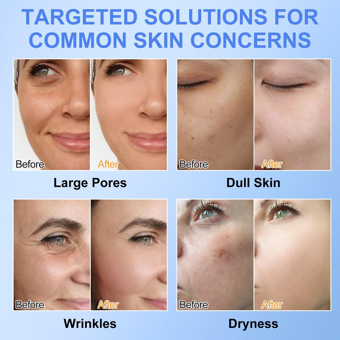 Collagen Face Mask, Bio-Collagen Deep Hydrating Overnight Mask with Hyaluronic Acid, Anti Wrinkle Lifting Mask for All Skin Types, Anti Aging Facial Mask,Pore-Minimizing,Firming&Elasticity(6 PCS)