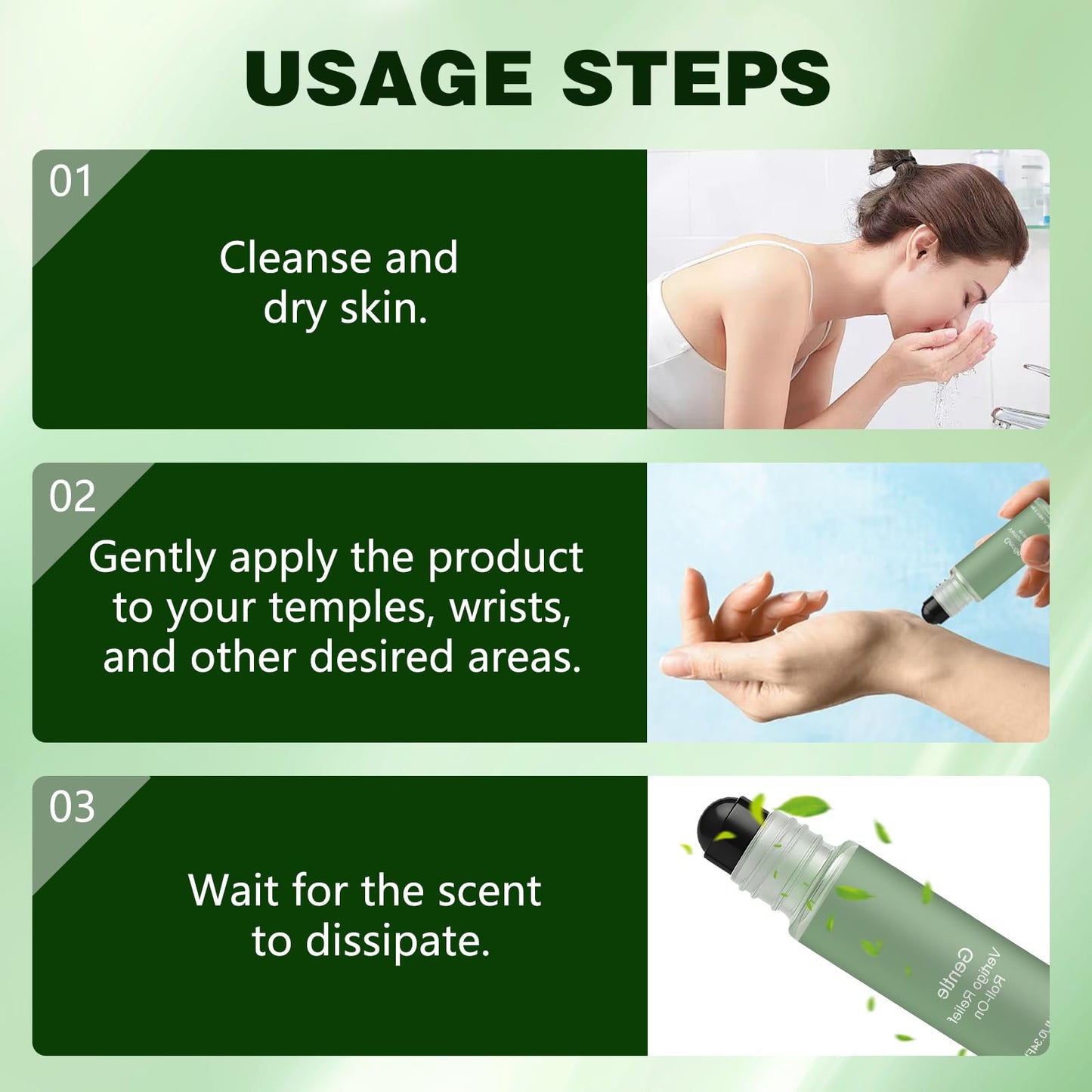 2PCS Vertisooth Anti-Dizzy Roll-On, Vertisoothe Roll-On Antimareos, Natural Ingredients, Fast-Acting Essential Oils