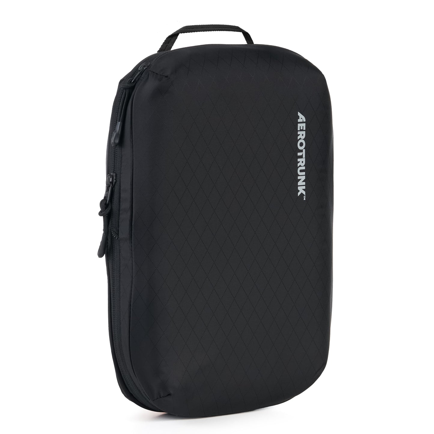 Aerotrunk Ultralight Compression Packing Cubes - Lightweight Travel Organizers for Suitcases and Luggage (6-Pack, Black)