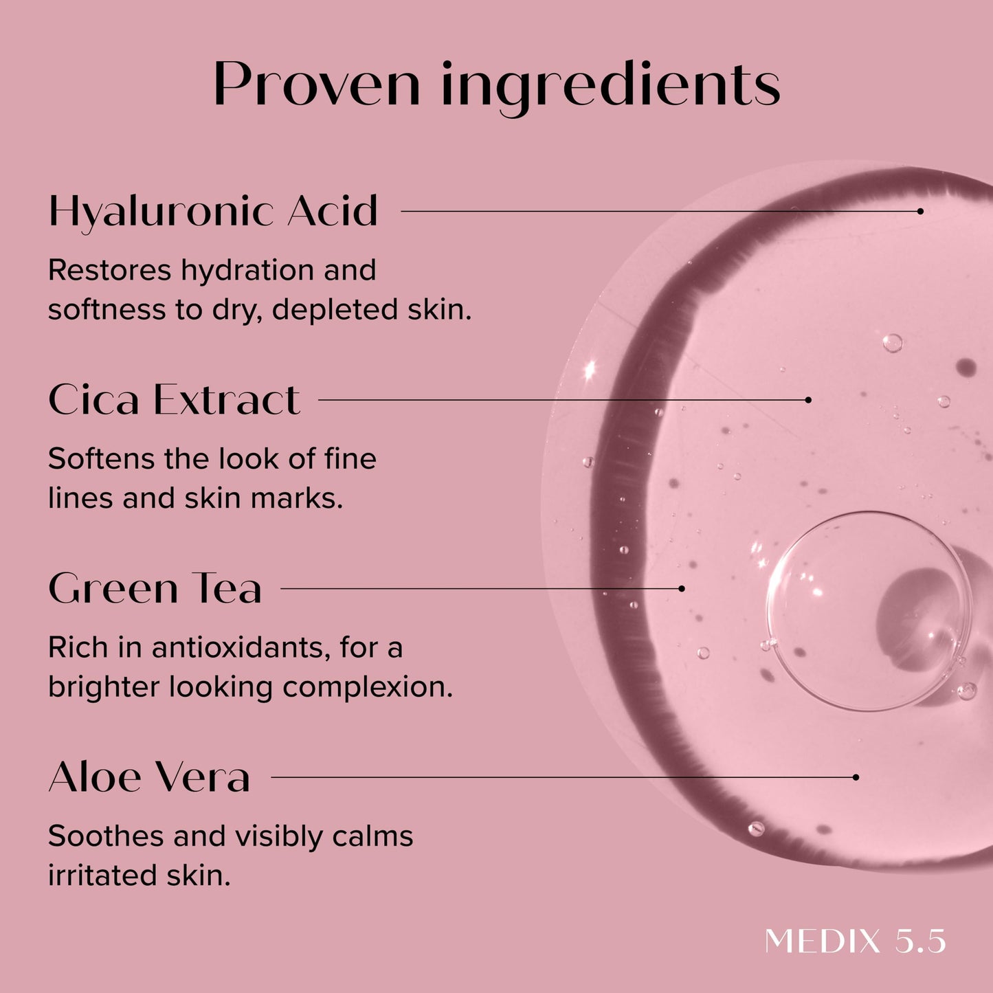 MEDIX 3% Concentrated Hyaluronic Acid Hydrating Gel Body Booster Dry Skin Moisturizer, Anti Aging Skin Care Booster For Restoring Skin Barrier, Wrinkles, & Fine Lines, 2-Pack