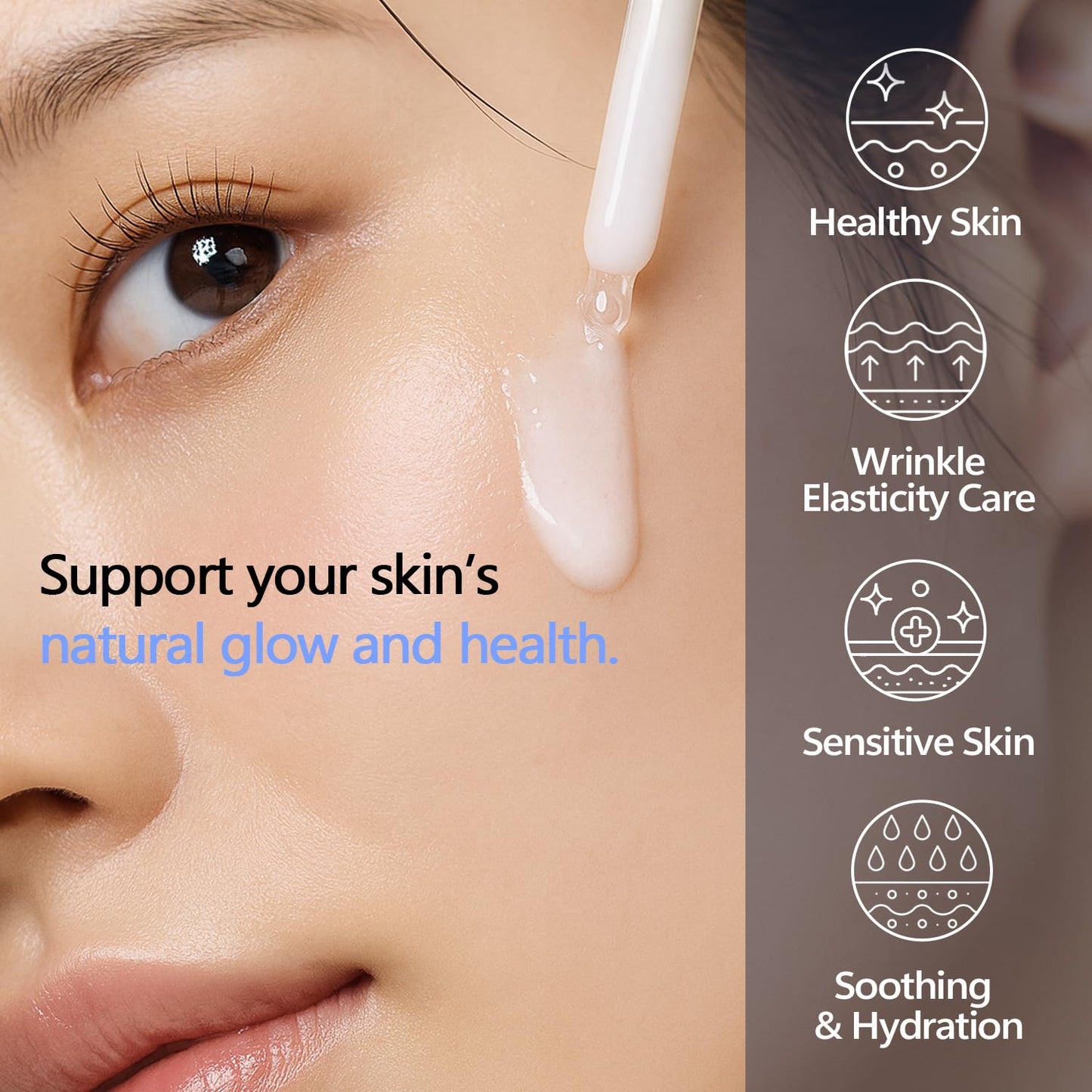 Centella PDRN & CICA Exosome Stem Cell Serum for Face 1.01 fl oz - Anti-Aging, Firming & Rejuvenating Facial Serum with Bakuchiol & Ceramide, Korean Skincare for Wrinkles, Barrier Repair & Hydrating