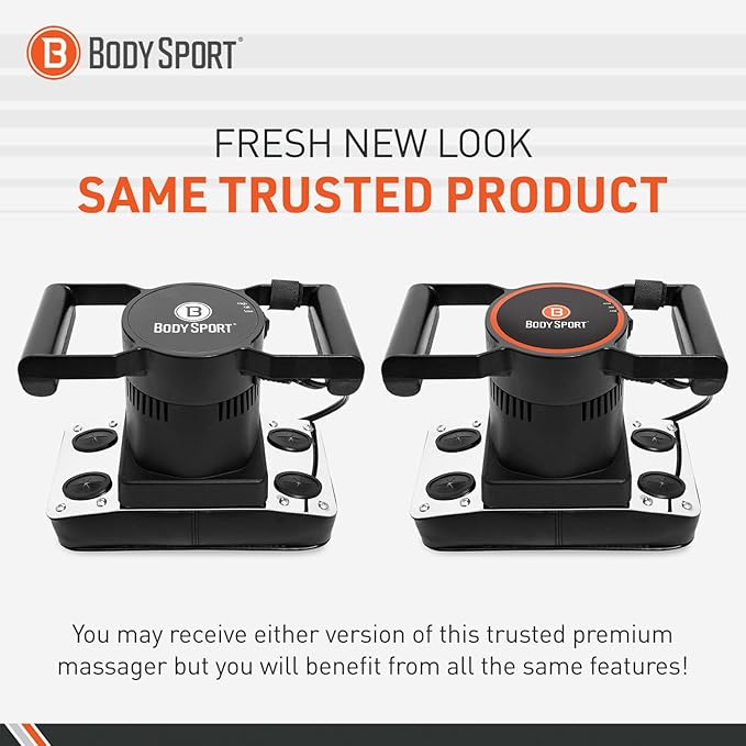 Body Sport Therapeutic Dual Speed Professional Vibrating Massager for Pain & Aching Muscle Relief – High-Powered, Effective, Chiropractic Myofascial Release Tool