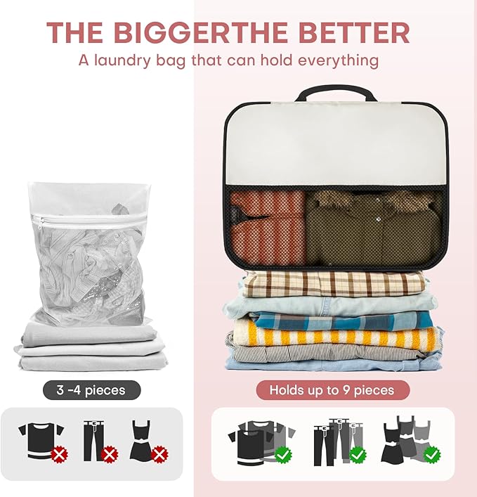 8 PCS Compression Packing Cubes for Travel Women, Compression Bags Organizer for Luggage Space Saving Travel Essentials and Carry on, Luggage Organizer Bags for Suitcase - Beige