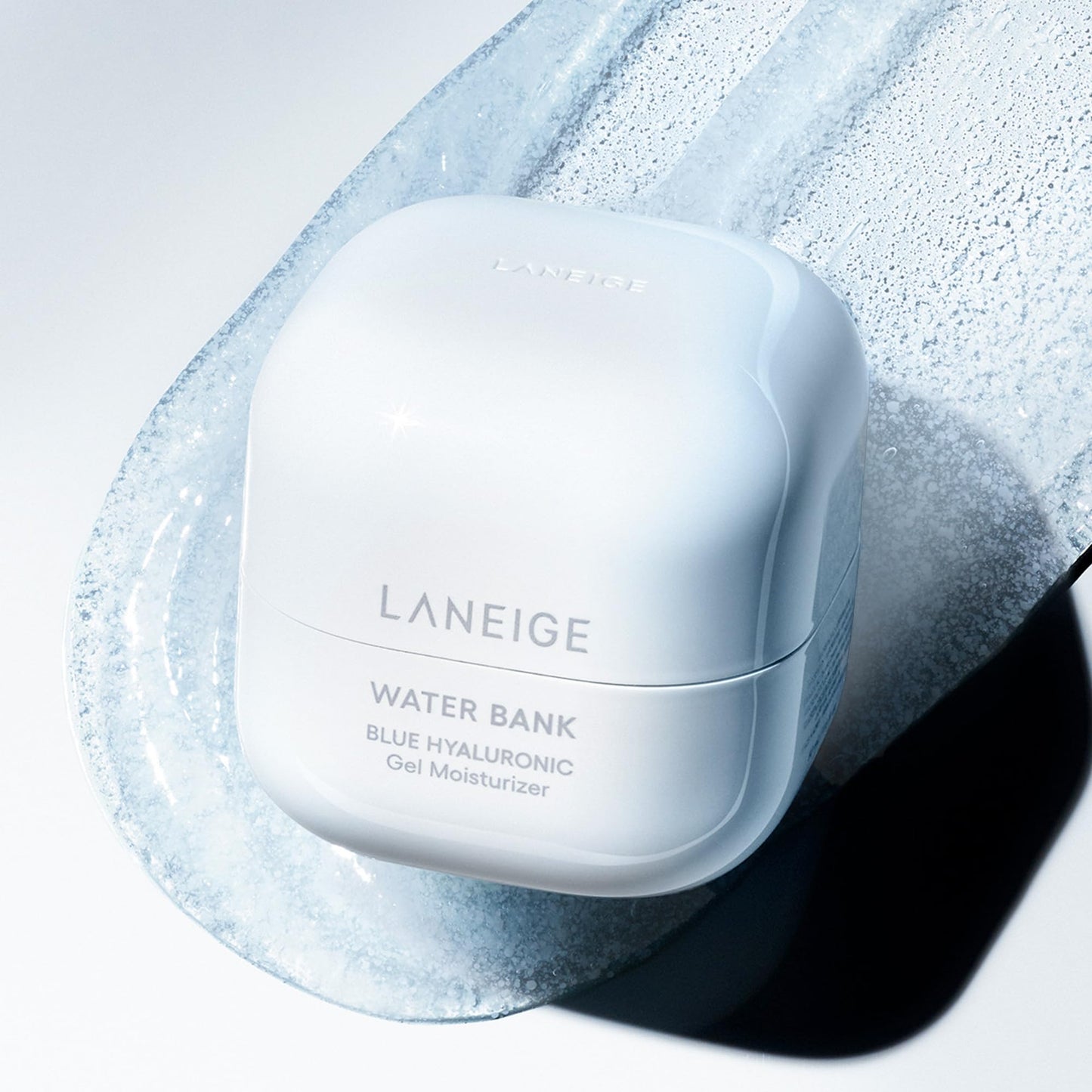 LANEIGE Water Bank Blue Hyaluronic Gel Moisturizer Mini: Lightweight Hydrating Face Gel with Mint Extract, Hypoallergenic & Dermatologist-Tested