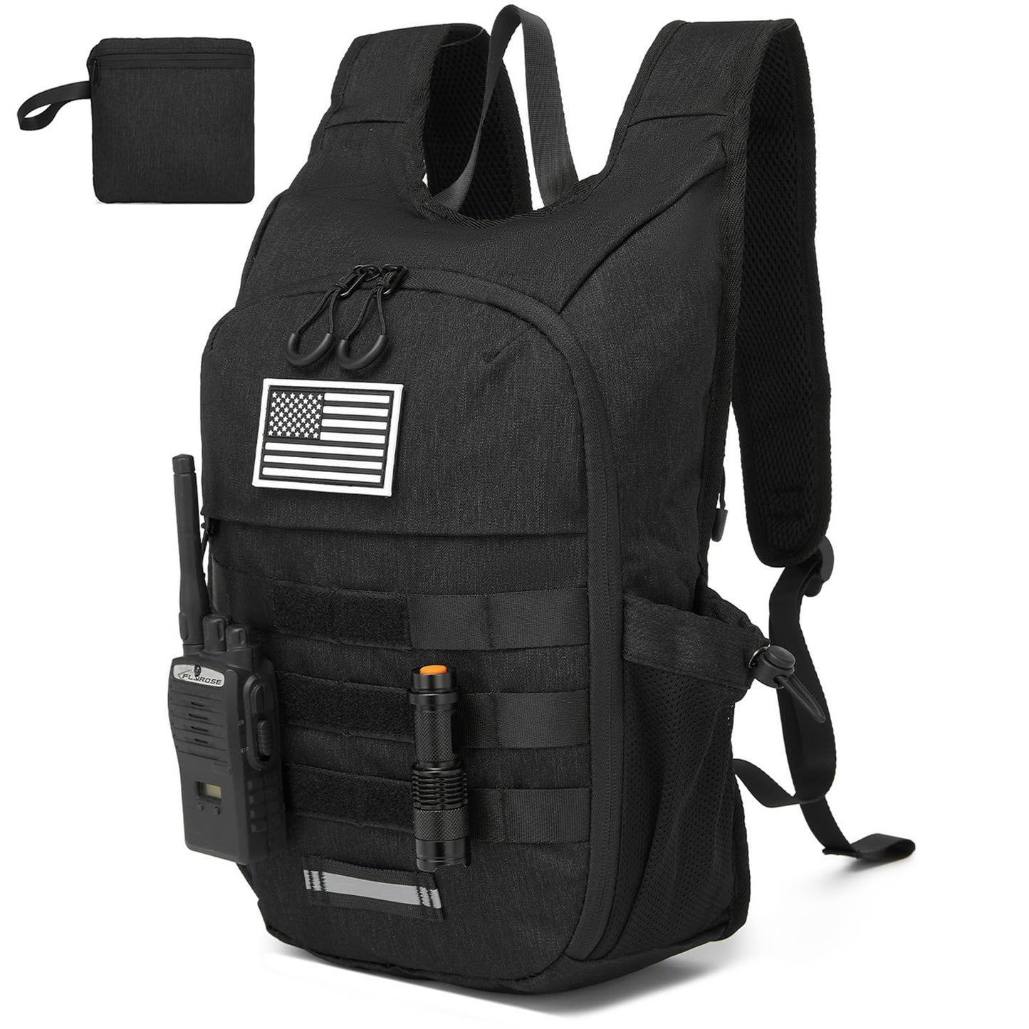 seyfocnia Small Hiking Backpack 10L Lightweight Foldable Daypack for Men Compact Travel Packable Waterproof Backpack for Outdoor Activities Day Hiking Traveling Biking Daily Use