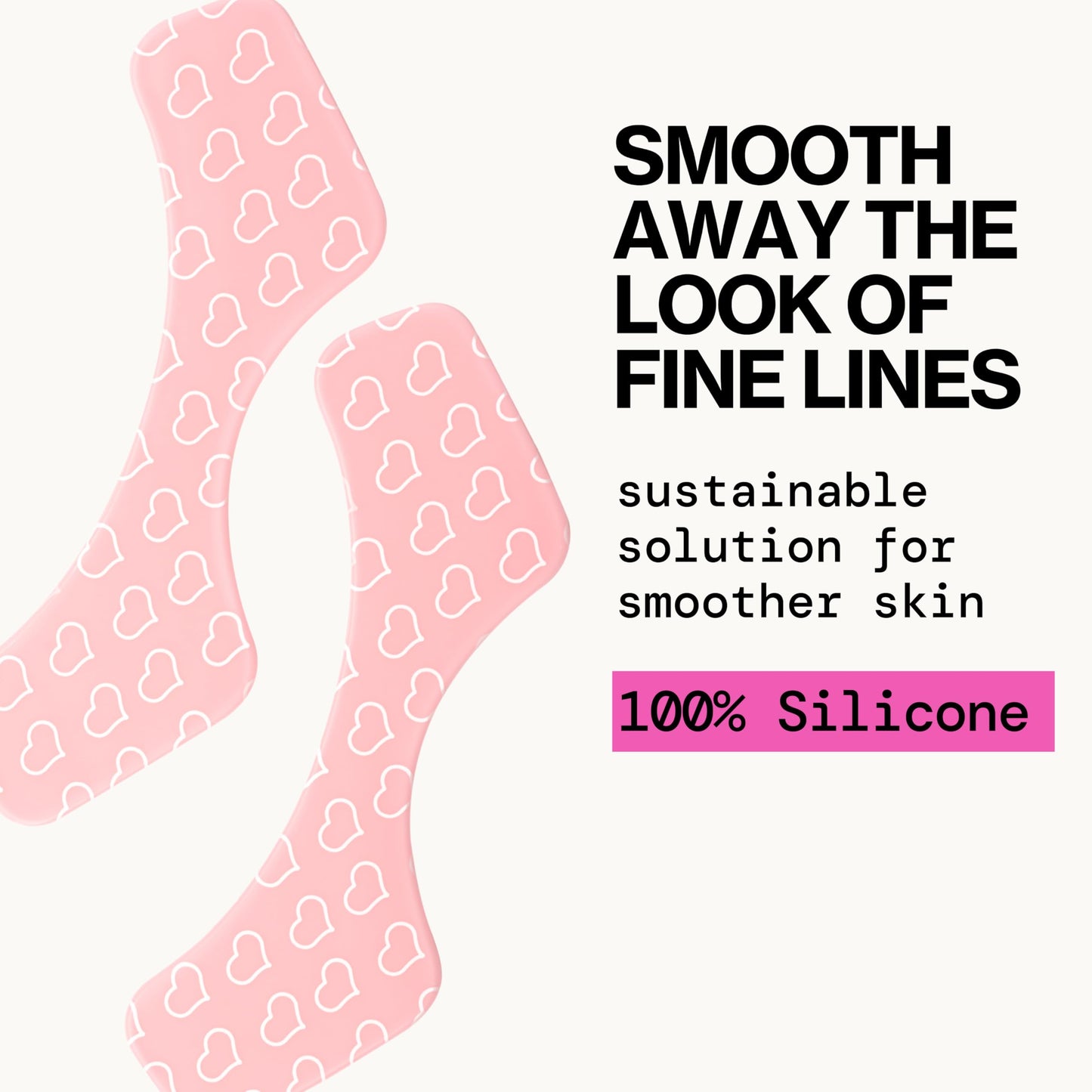 Pacifica Beauty Reusable Lip Line Mask, Skincare, Silicone Mask, For Fine Lines and Wrinkles, Lift and Firm, Pair with Serum, Storage Tin Included, Skin Care, Face Masks Skincare, Vegan, 2 Pieces