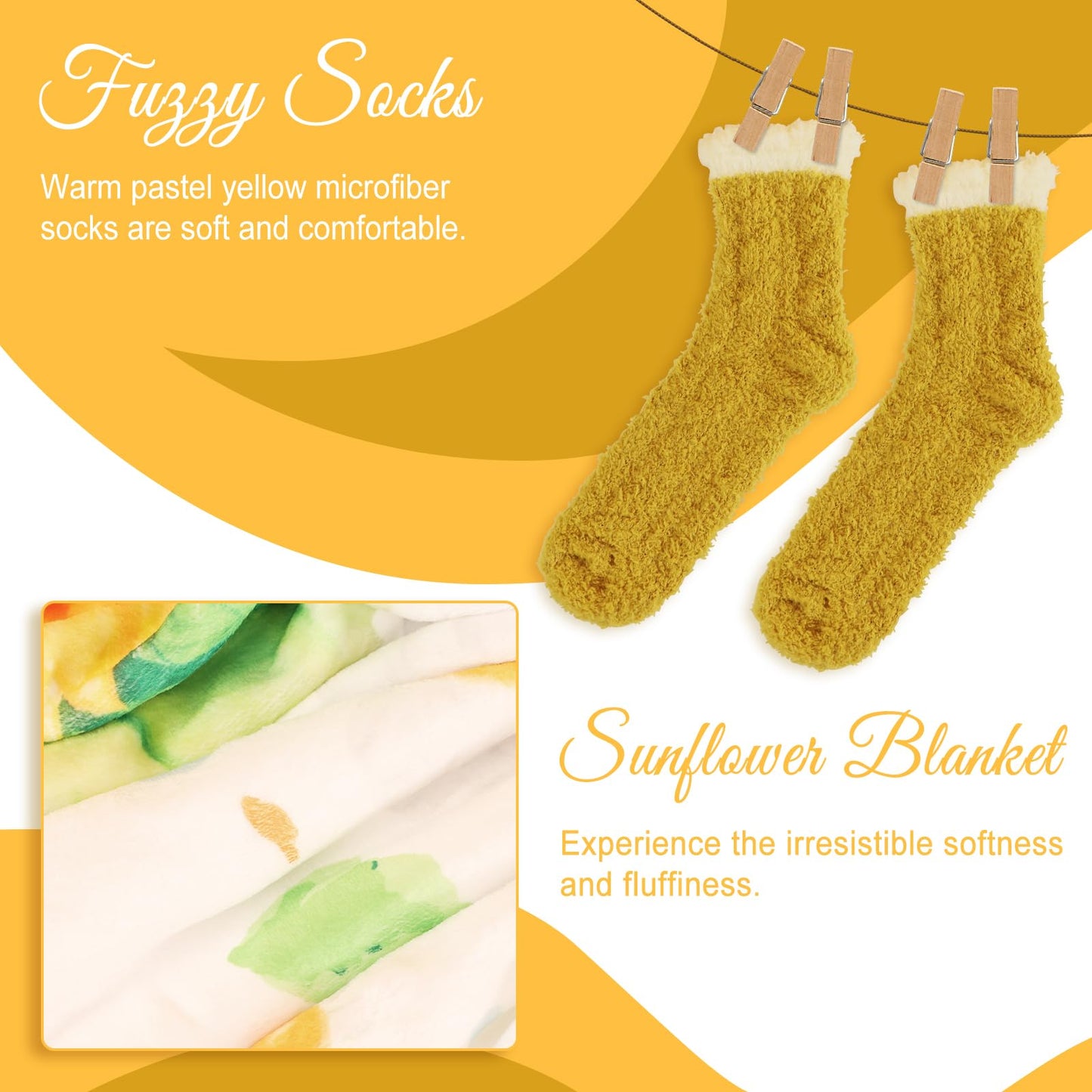 Sunflower Gifts for Women, Get Well Soon Gift Basket for Women,15pc Care Package Feel Better Gift, Surgery Wellness Kit, Thinking of You Sunshine Birthday Box for Her Mom Friend Coworkers Teacher Wife