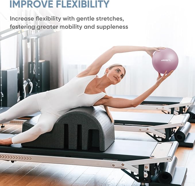 APEXUP Yoga Ball Exercise Ball Anti Slip Heavy Duty for Fitness, Balance & Core Workout