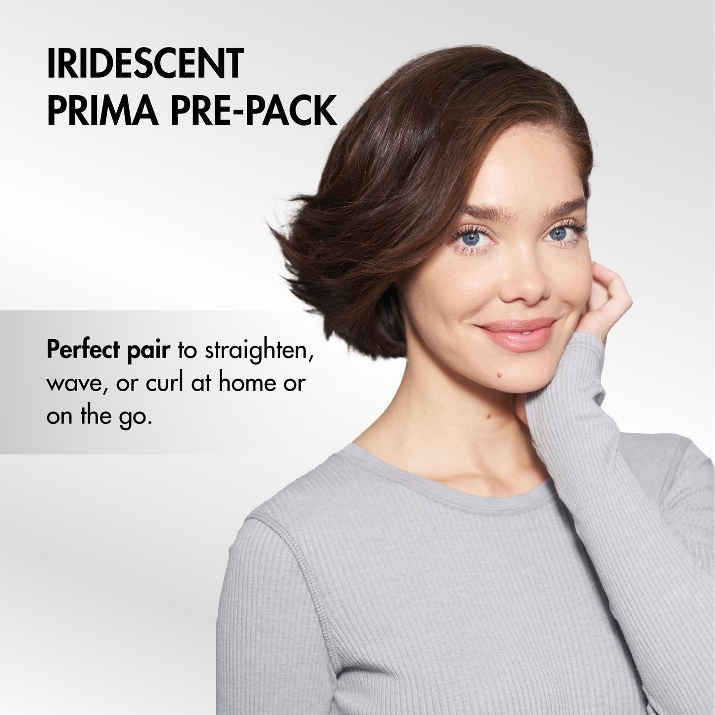 BabylissPRO® Nano Titanium™ Iridescent Prima3100 & Prima2000 Styling Irons Prepack