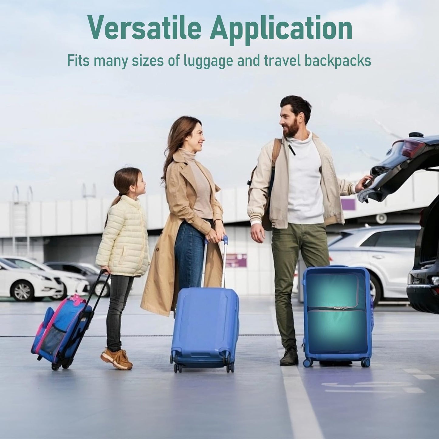 Compression Packing Cubes for Travel 4 Set Luggage Packing Organizer Bag Compressible Expandable Organizer Cubes For Carry On Luggage Suitcase Travel Essentials Accessories for Women Men