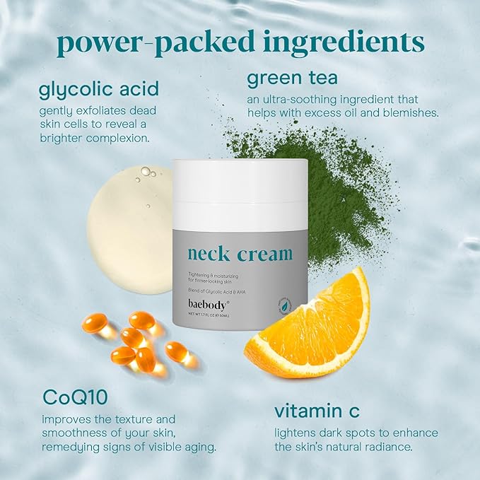 Baebody Collagen Retinol Snail Mucin Face Moisturizer with Neck Cream Beauty Bundle