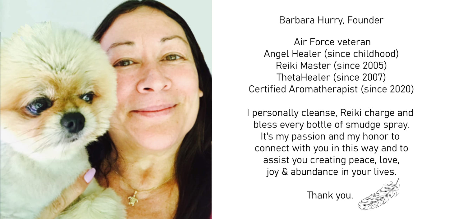 Sage Smudge Spray for Clearing Negative Energy, 4 Fl Oz