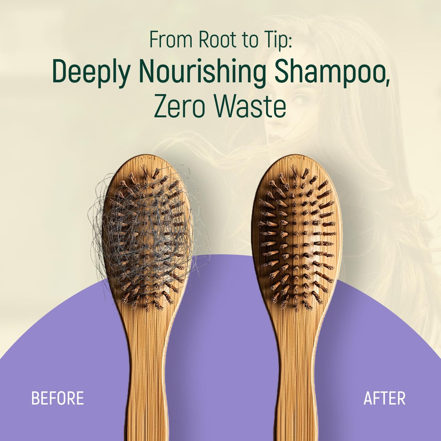 Solid Rice Protein Water Shampoo & Conditioner Hair Soap – Shampoo and Conditioner Bars For Hair With All Natural Plant Based Essential Oils And Zero Waste Packaging (Lavender)