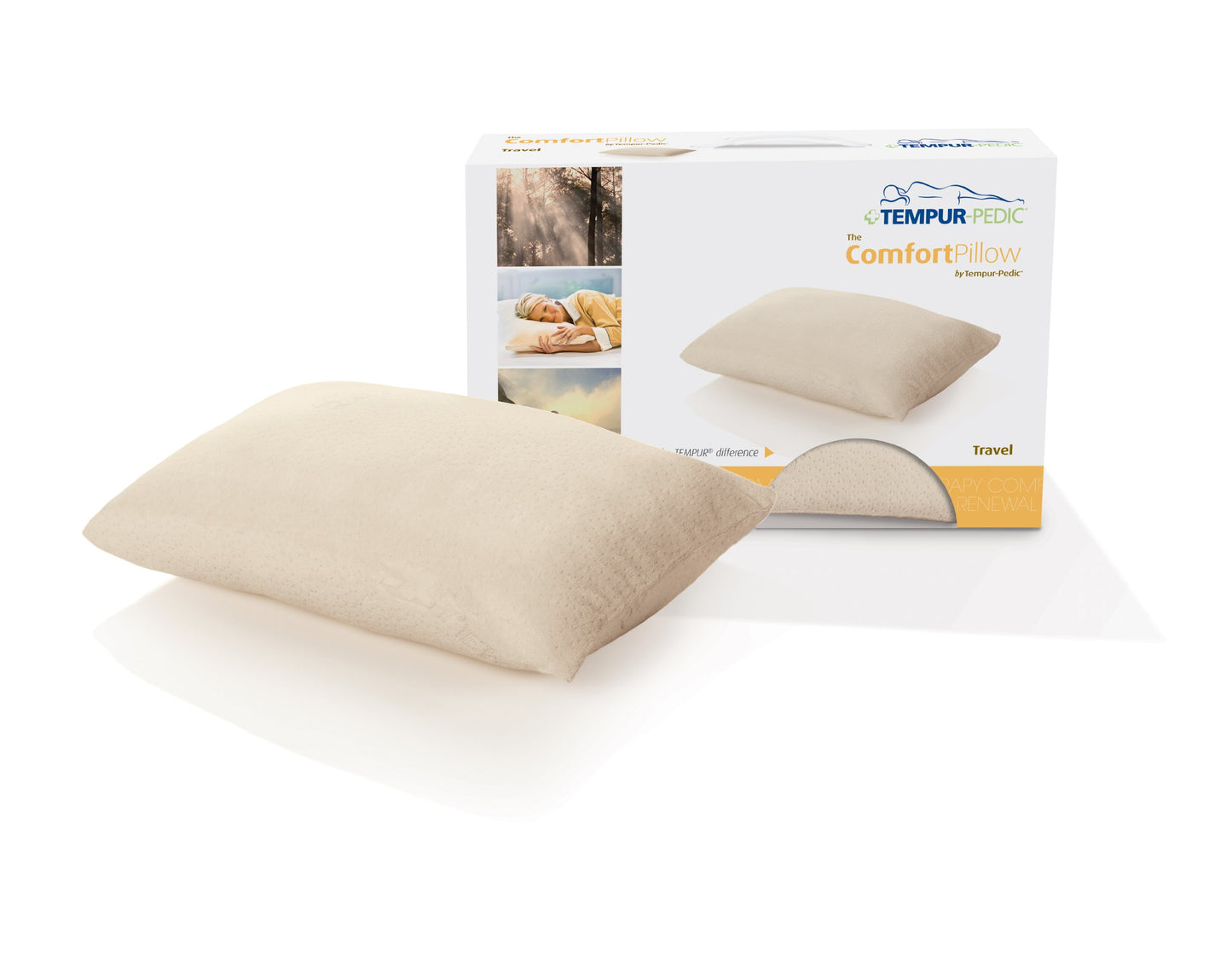 TEMPUR-Comfort Pillow, Soft Feel, Travel