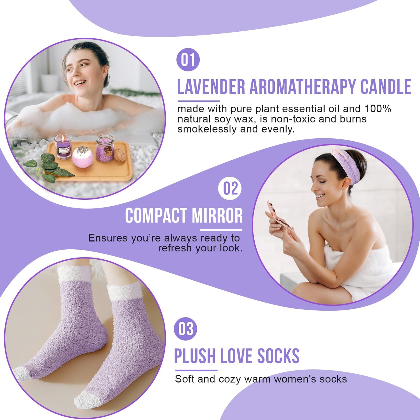 Birthday Gifts for Women, Birthday Gifts Basket for Mother's Day Gifts Ideas for Birthday Box for Best Mom Women Her Sister Wife Grandma