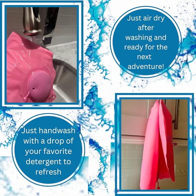 Airplane Pillow - Inflatable Travel Pillow - Airplane Essentials - Travel Neck Pillow - Inflatable Neck Pillow for Traveling - Neck Pillows for Travel - Blow Up Airplane Pillow - Milk Silk TPU