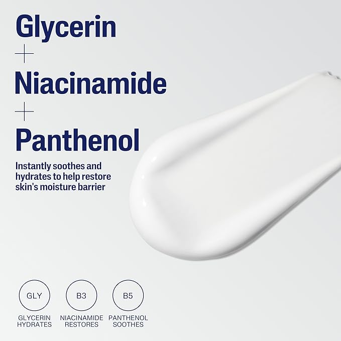 Cetaphil Face & Body Moisturizer, Hydrating Moisturizing Lotion for All Skin Types, Suitable for Sensitive Skin, NEW 4 oz Pack of 3, Fragrance Free, Hypoallergenic, Non-Comedogenic