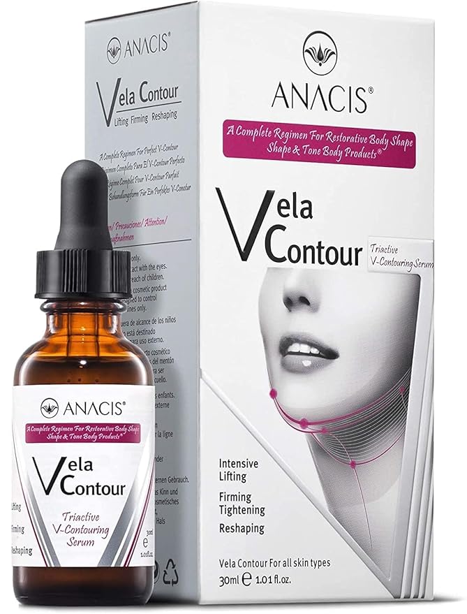 Advanced Neck Serum – V line Jawline - Fine Lines - Neck Wrinkles - Sagging Skin - Serum for Women and Men. Anacis 30ml