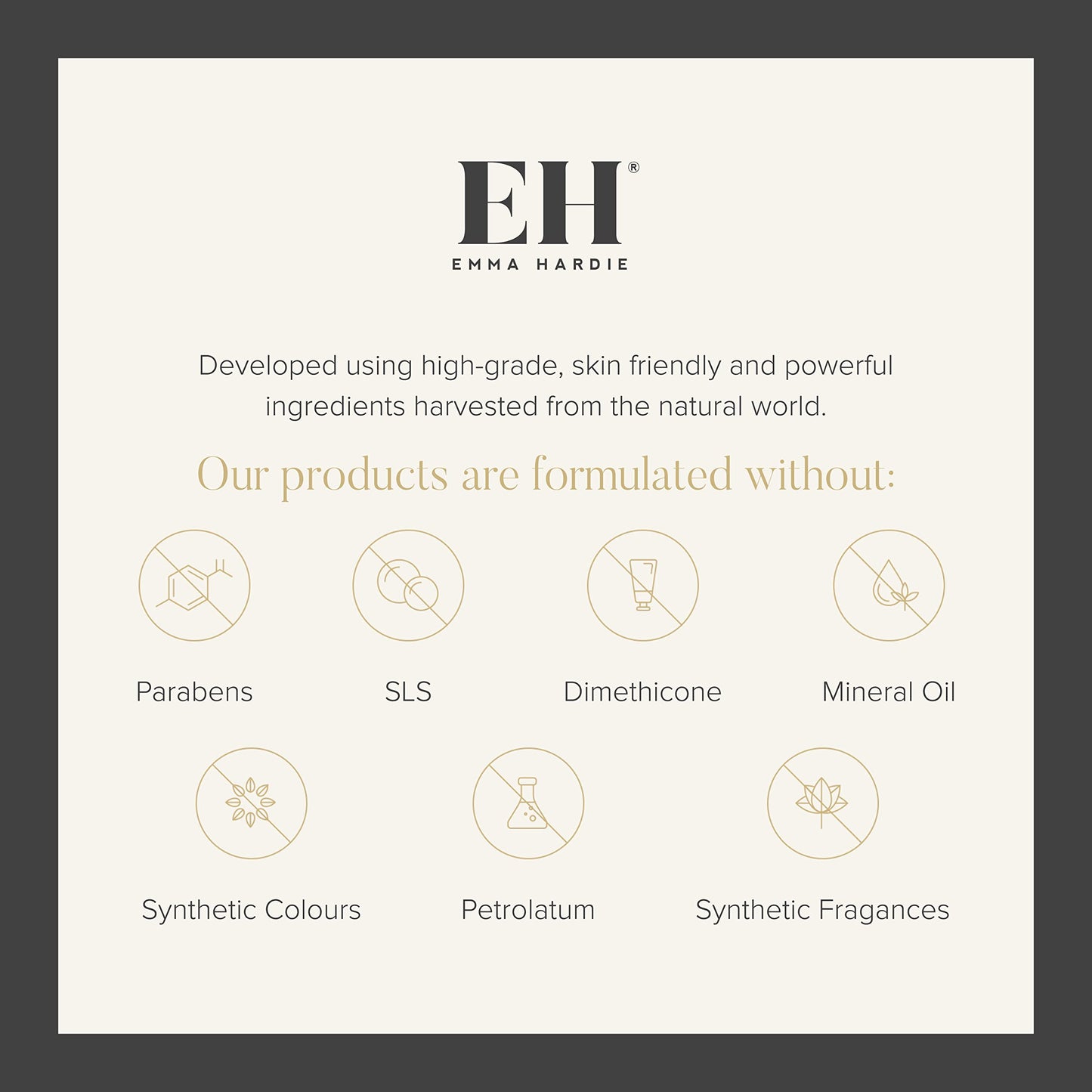 Emma Hardie Starter Kit: Travel Size 50ml Moringa Cleansing Balm, Travel Size 15ml Midas Touch Revitalising Cream & Professional Cleansing Cloth, Packed in a Cosmetic Bag, Natural & Cruelty Free