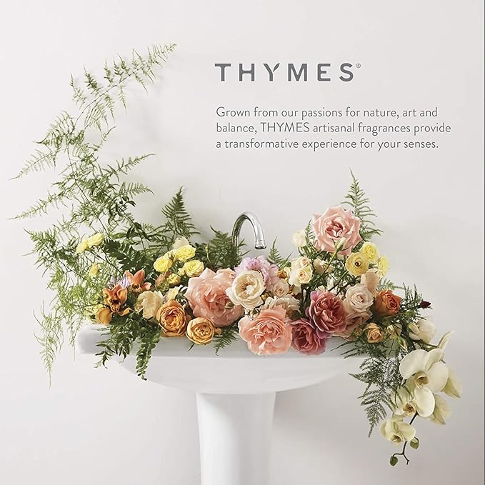 Thymes Travel Tin Holiday Candles - Scented Candles for Home Decor - Winter Scents - Christmas Gifts - Luxury Home Fragrance Gifts for Women & Men - Gold (Frasier Fir, 2.5 oz)