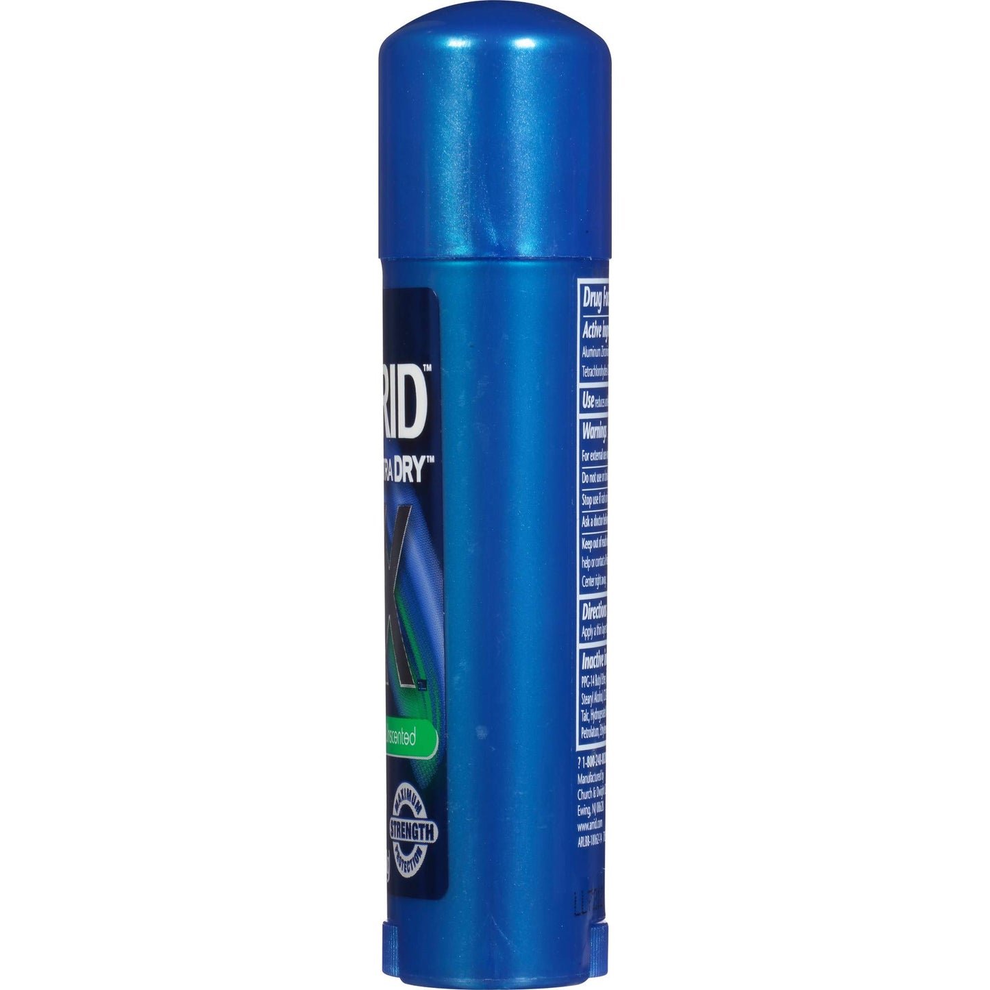 Arrid XX Antiperspirant/Deodorant Solid, Unscented, 2.7-Ounce Sticks (Pack of 6)