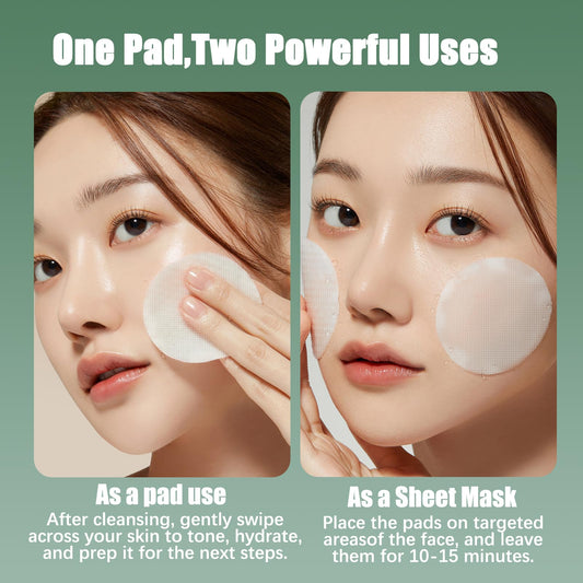 Kestper Madecassoside Toner Pads | 110 Pad Calming Face Pads with Centella Asiatica to Soothe,Balance Skin Tone,Fades Blemishes & Spots | Daily Face Skincare