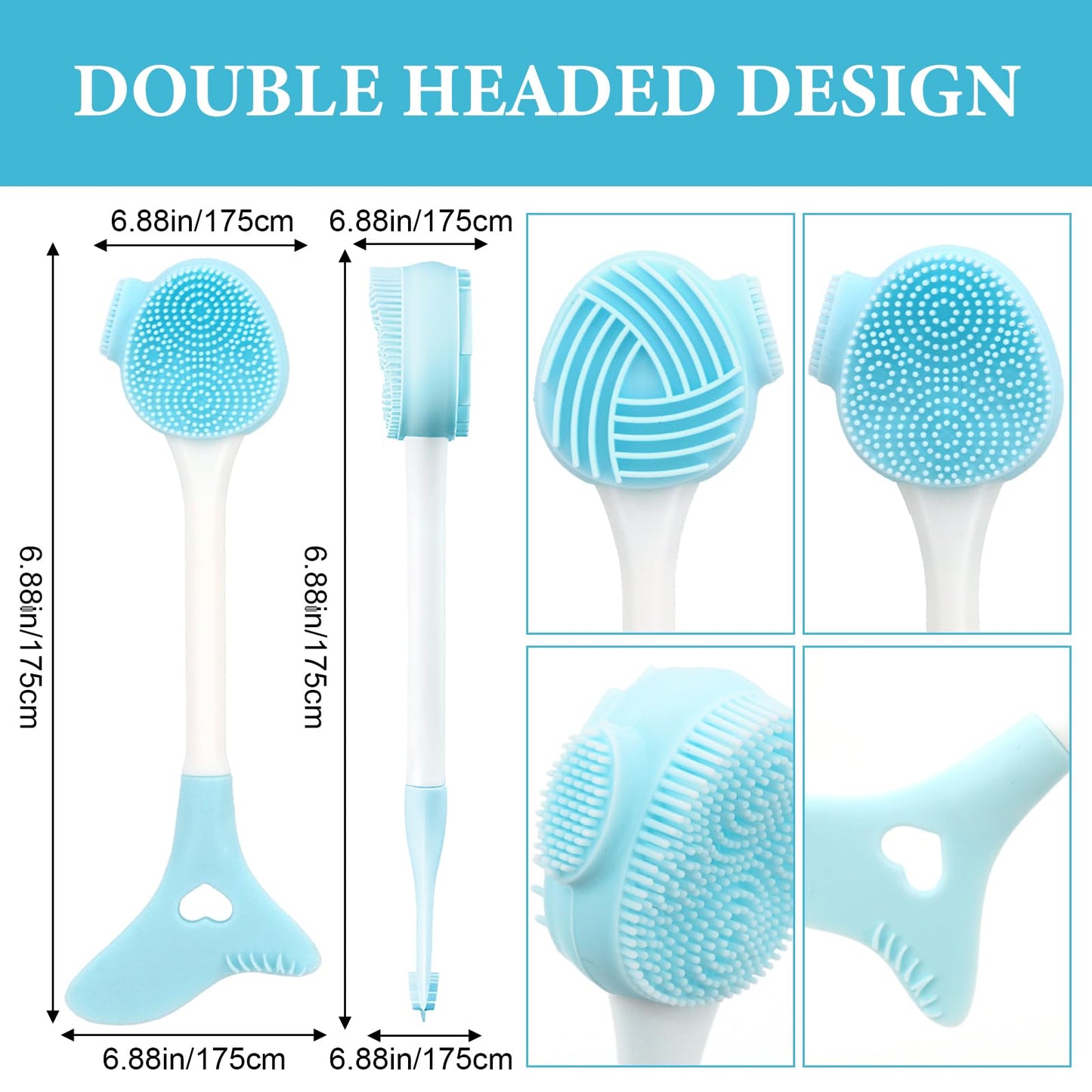 3-in-1 Pore Cleansing Brush Set, Deep Facial Cleansing Brush,Face Scrubber, Face Spatula, Skin Care, Assisted Makeup, Women&Man