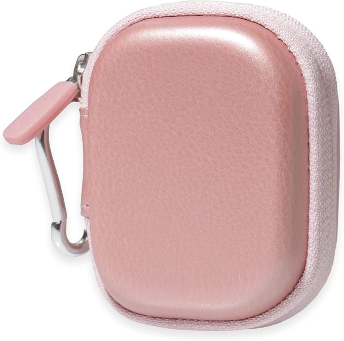 CaseSack Case for King Lucky i121 Clip on Earbuds Open Ear Wireless Bluetooth 5.4 Headphones (Rose Gold)