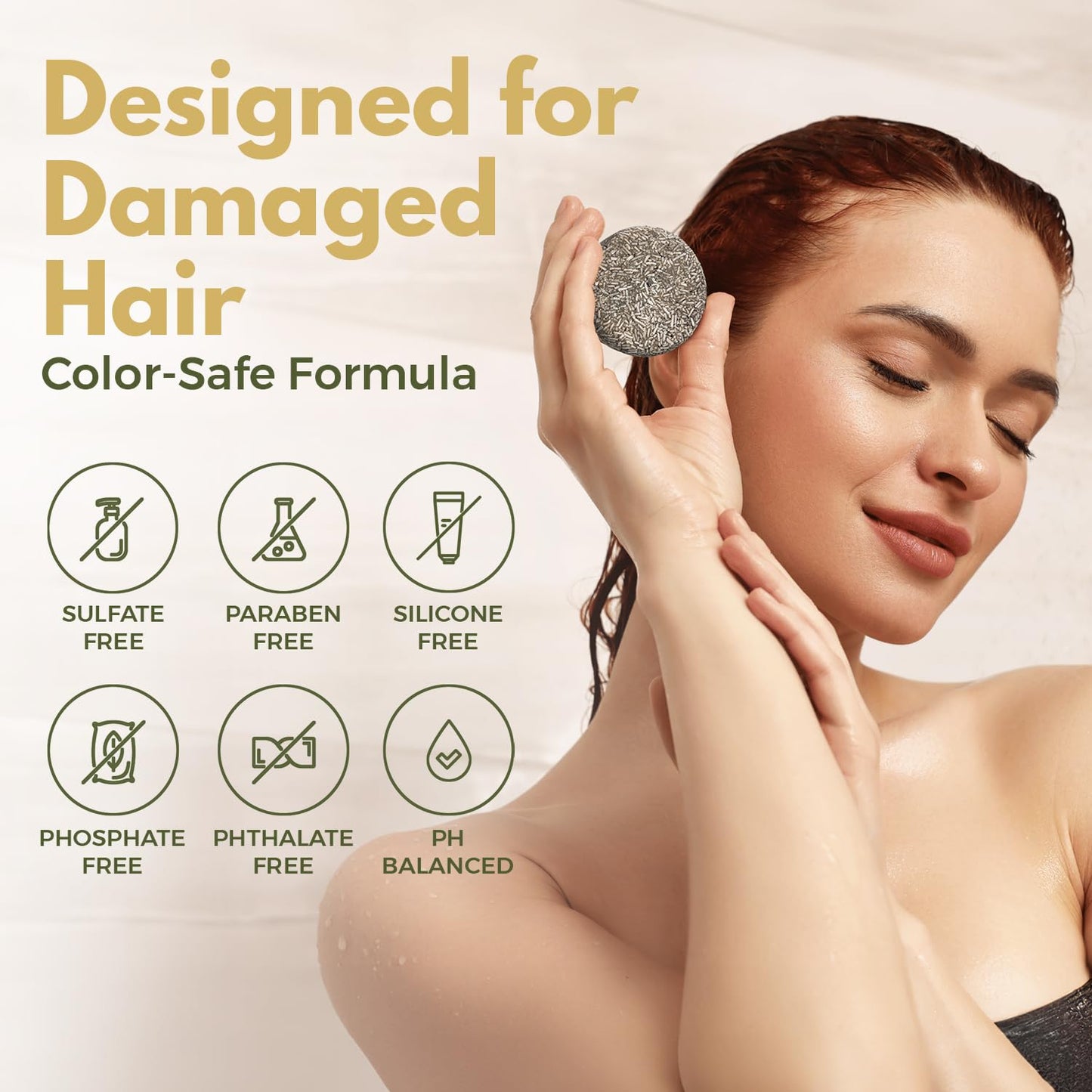 AIRNEX Black Rice Water Shampoo - Fermented Rice Water, Argan Oil & Murumuru Butter for Hair Growth, Moisture & Shine - Set of 2 Bars + Cotton Bags - Sulfate-Free, All-Natural (4.04 oz)