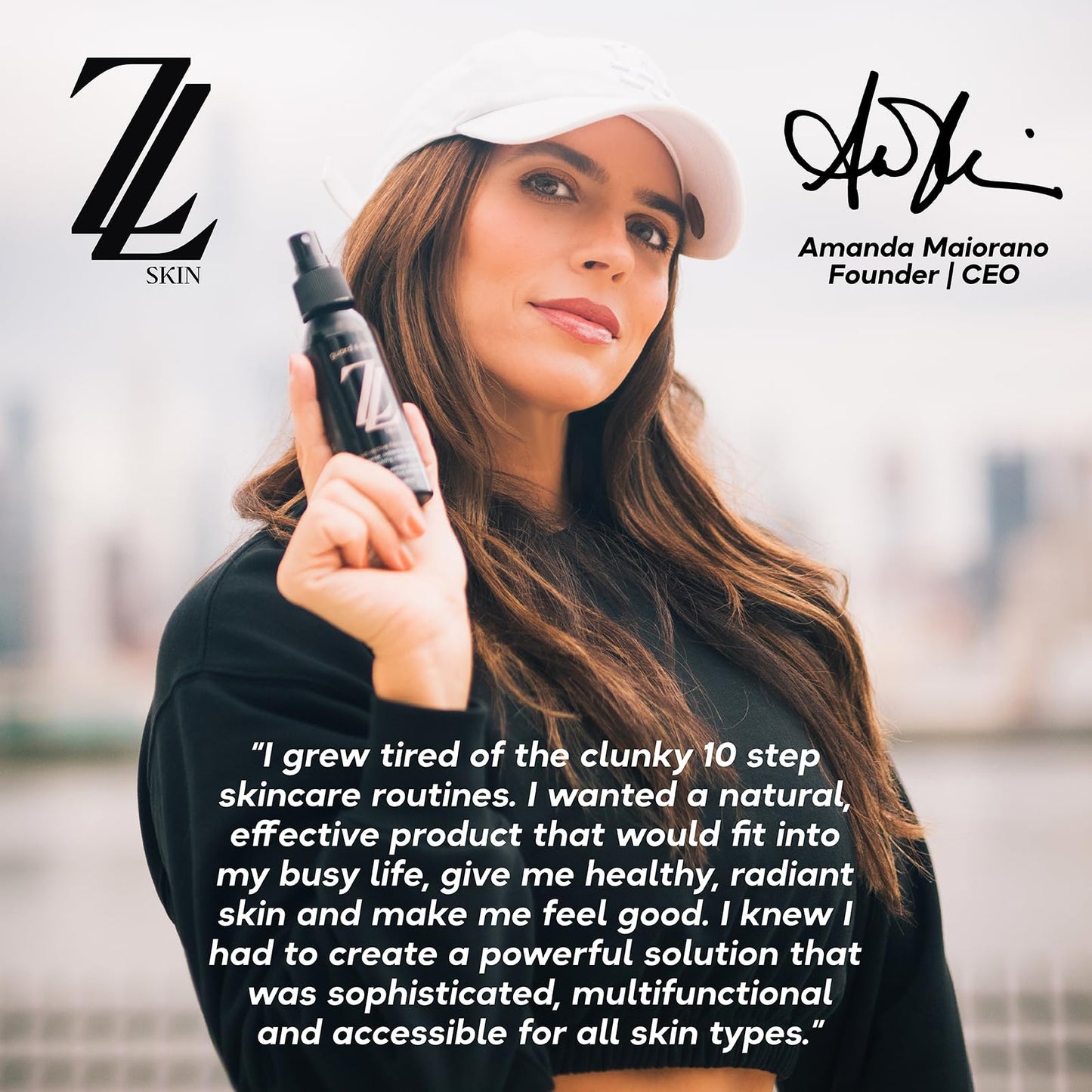 ZL SKIN Guard & Glow Hydrating Face Skin Care Mist - Moisturizes & Calms Redness, Balancing & Toning Facial Mist Spray - Active Skin Repair - Korean Inspired Skin Care for All Skin Types