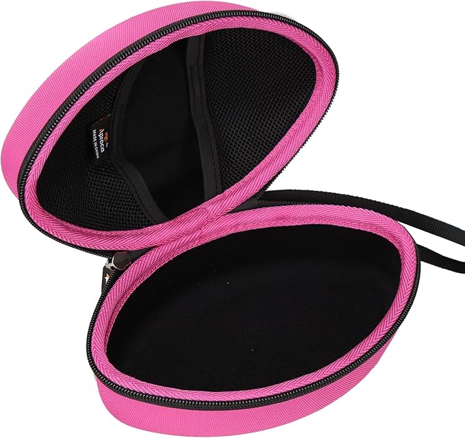 Aproca Hard Travel Storage Case for AILIHEN C8 / Tribit XFree Tune Headphones Folding Lightweight Headset (Red)