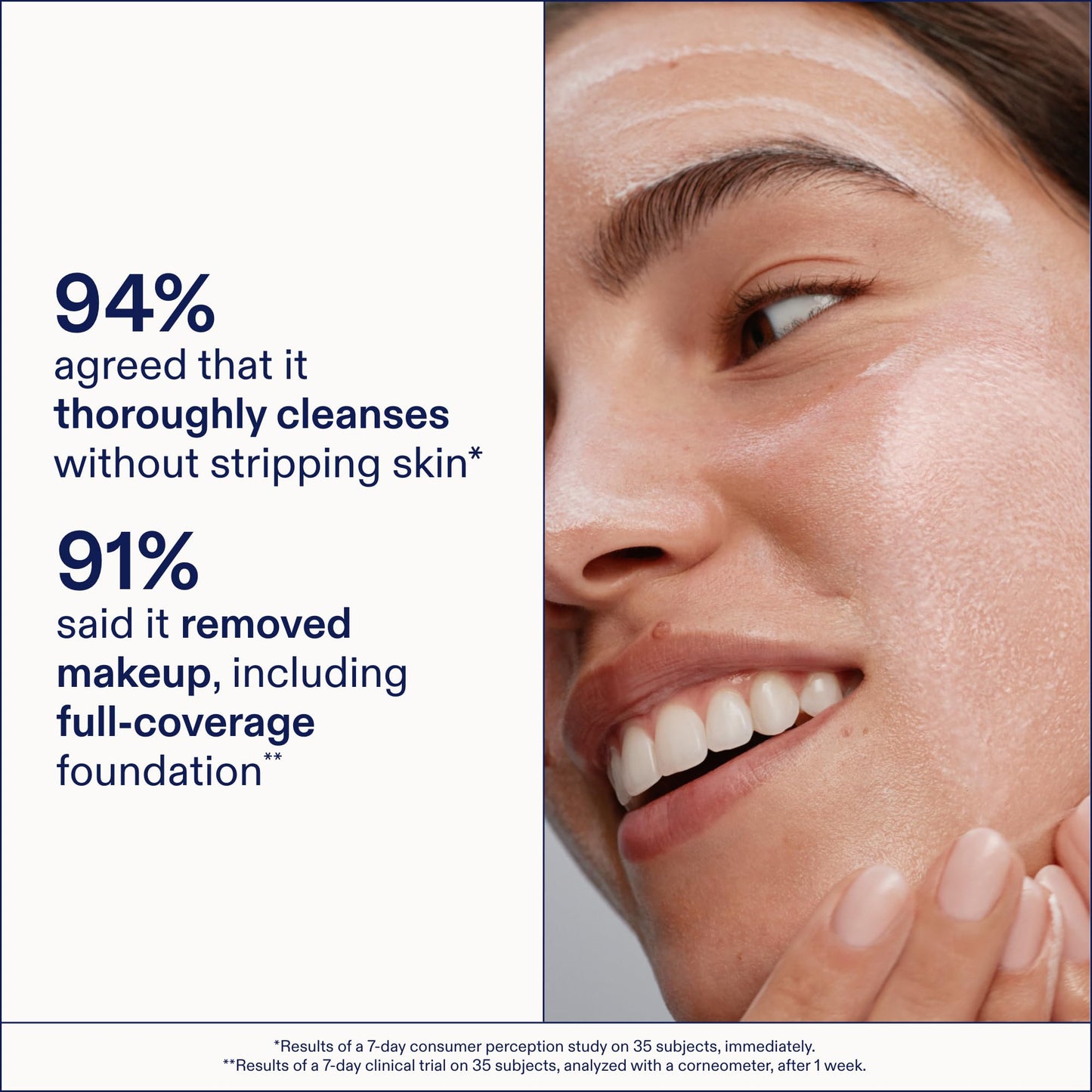 Skinfix Ceramide + Ectoin Gentle Gel Cleanser Mini - 1.5 oz - Removes Makeup & SPF - Cleanses & Hydrates Skin - Vegan, Cruelty Free