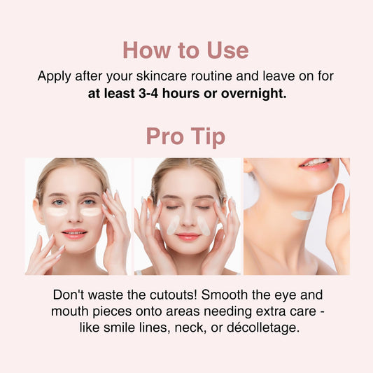 Elixbloom Bio-Collagen Face Mask, Real Deep Collagen Overnight Mask, Hydrating Collagen Face Mask, Facial Sheet Masks for Skincare, Pore Minimizing, Firming, Elasticity Improvement, and Moisturizing.