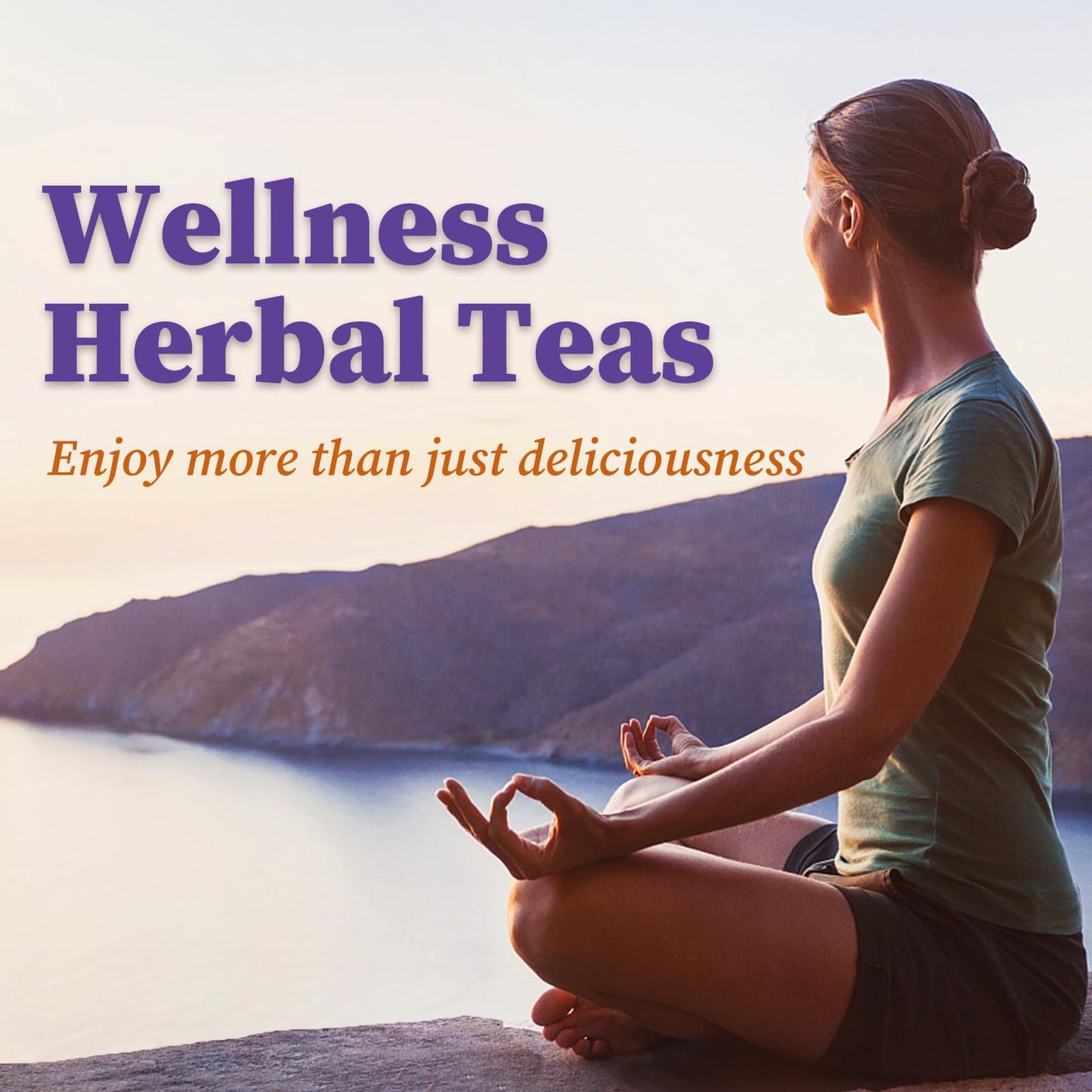 FullChea - Passion Flower Tea bags, 40 Teabags - Natural Passionflower Leaf Herbal Tea for Relaxation - Te De Pasiflora - Non-GMO - Caffeine-free - Support Better Sleep