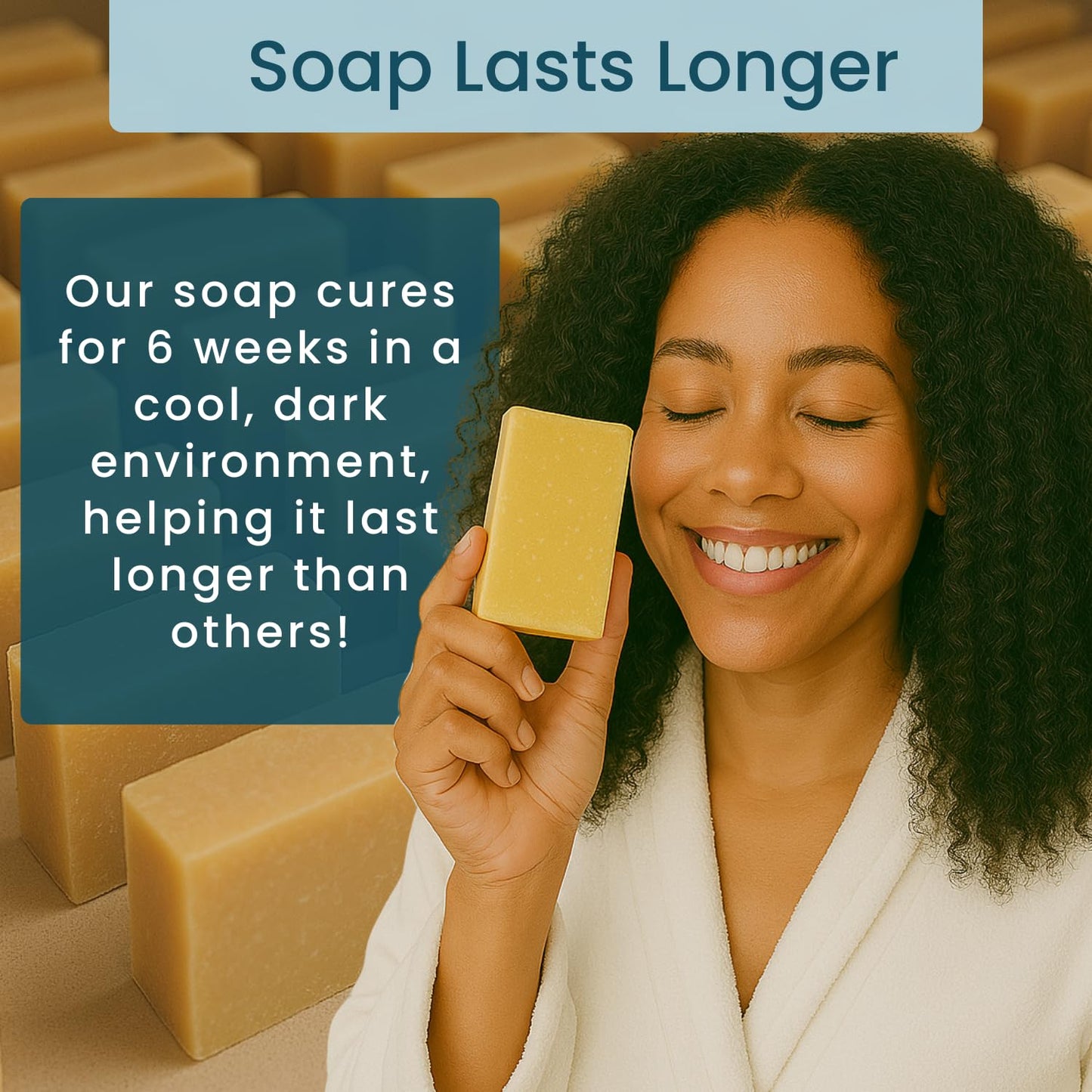 Way Natural Goat Milk Soap Bar, Unscented - Premium, Handmade w/Real Milk in USA - Hand & Body Goat Soap - Dry, Sensitive Skin, Gentle, No Dyes - (1 Large, 5oz)