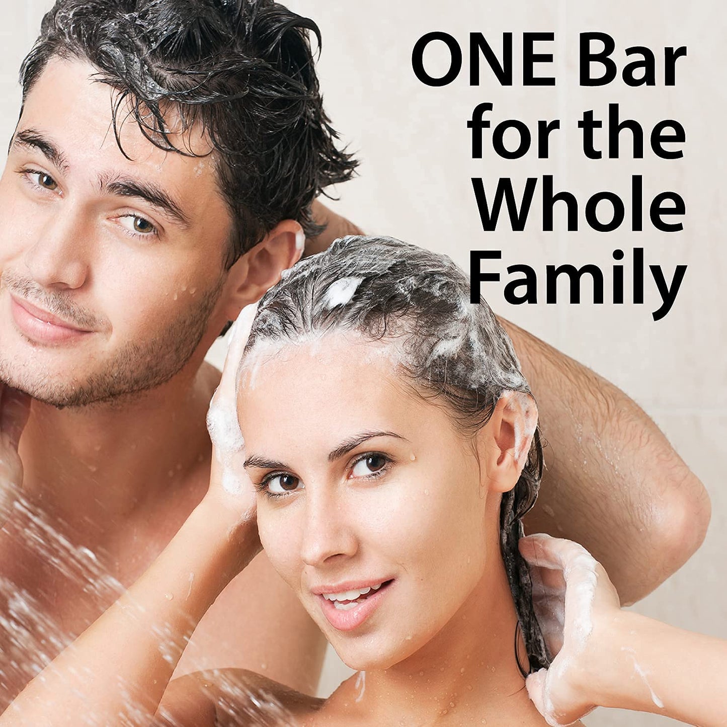 ONE Bar Stimulating Sandalwood 3.5 oz 3 Pack - All in One Shave, Shower, Shampoo for face, beard, body, hair/scalp. SuperFAT “oil” Infused: Avocado, Mango, Olive, Coconut, Argan Oil, Moisturizing.