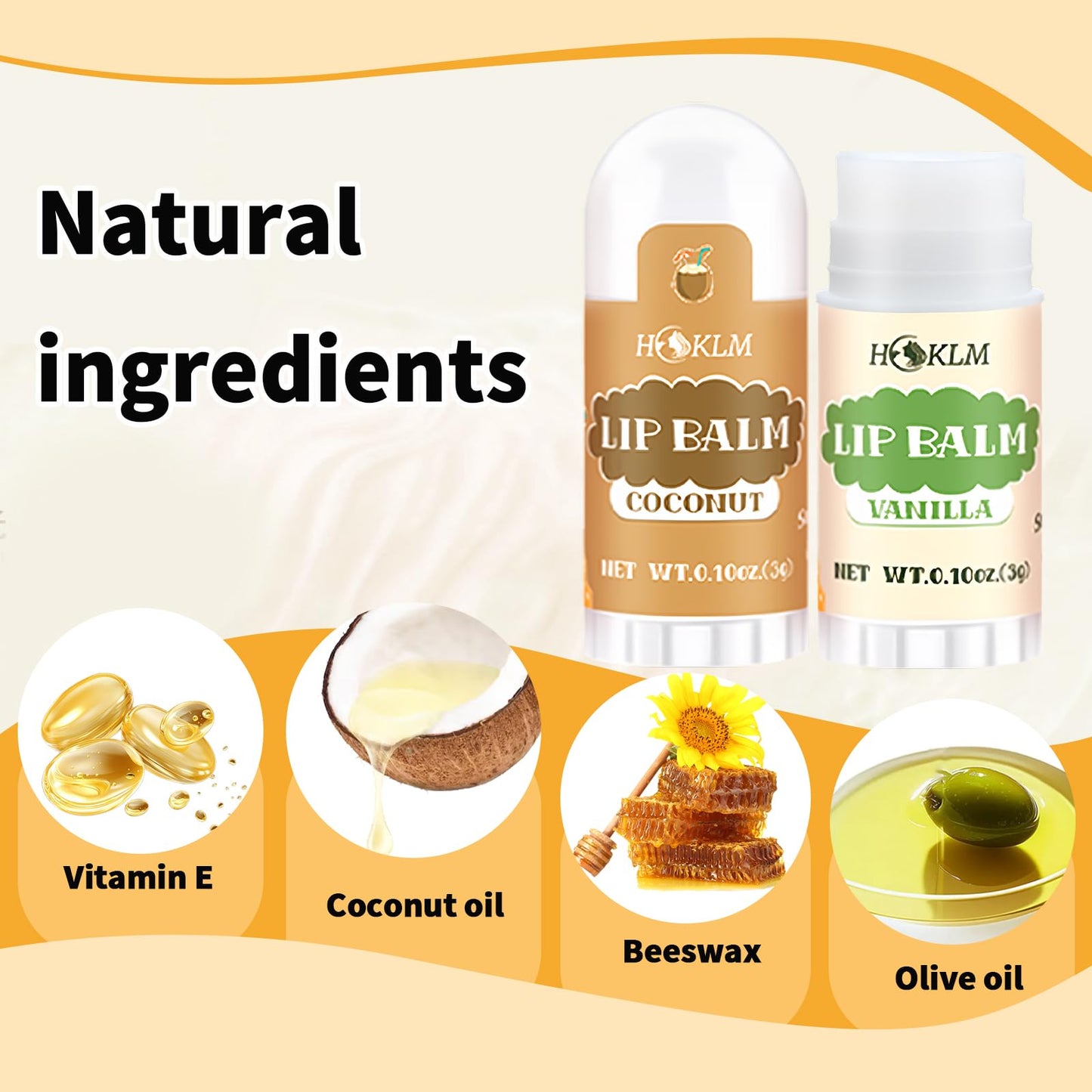 Mini Lip Balm 25 Pack, Natural Lip Balms with Vitamin E and Coconut Oil. Moisturizes for Dry Lips, Perfect for Party Favors, Gift Bags and Small Gifts-13 Flavors