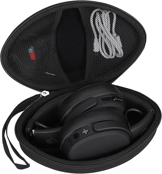 Aproca Headphones Case Compatible with Skullcandy Crusher Evo/Artix CL750 / AILIHEN C8 Over-Ear Wireless Bluetooth Headphones and Accessories (Case Only)-Black