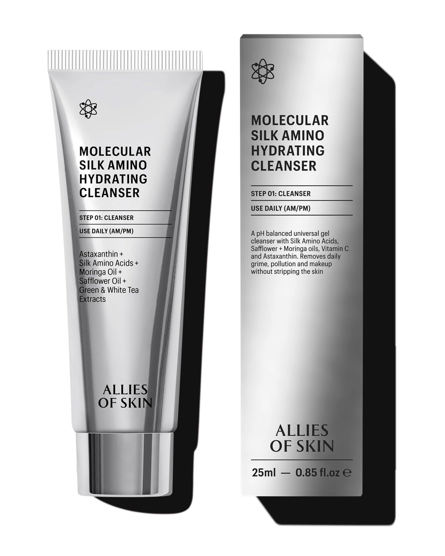 Allies of Skin Molecular Silk Amino Hydrating Cleanser Deluxe