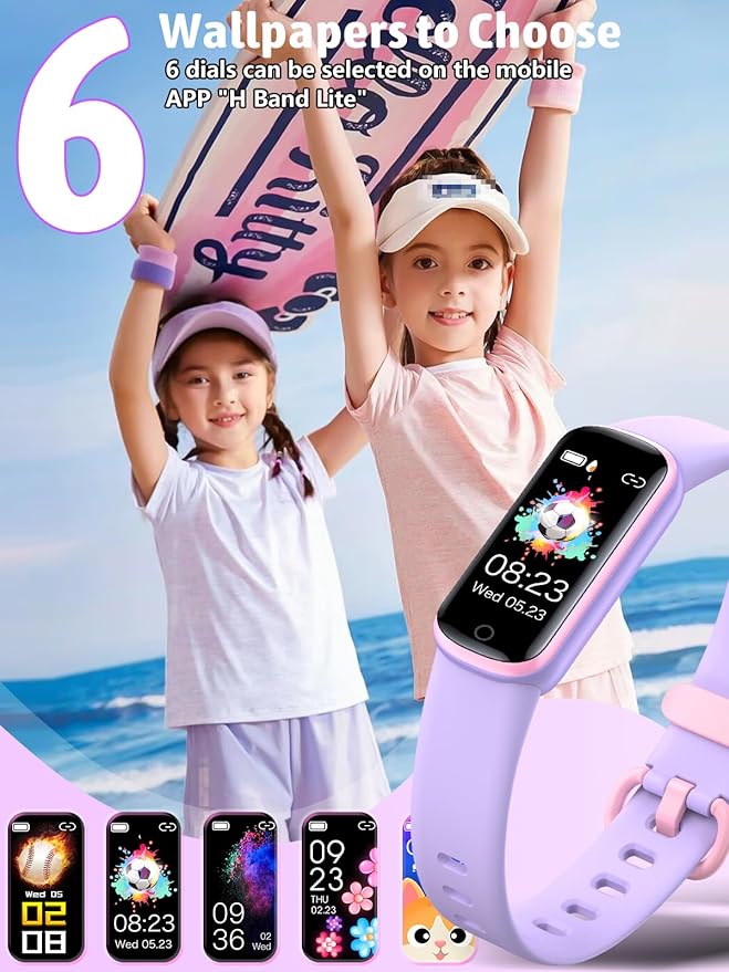 Kids Fitness Tracker,Fitness Watch Waterproof Activity Tracker with HeartRate and Sleep Monitor,Stopwatch,11 Sport Modes,Great Gifts for Girls Boys Kids Age 6-13 Years Olds