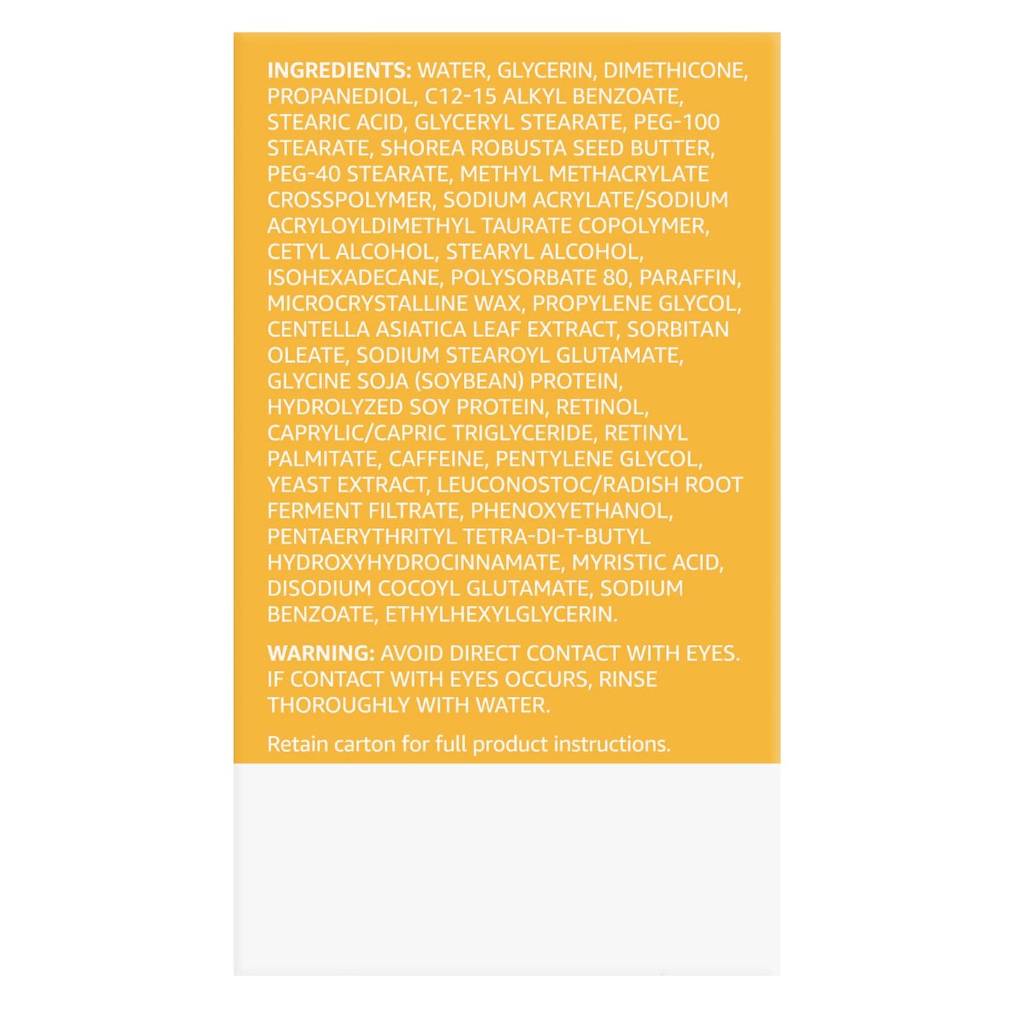 Amazon Basics Eye Repair Cream, 0.5 Fluid Ounces, 1-Pack