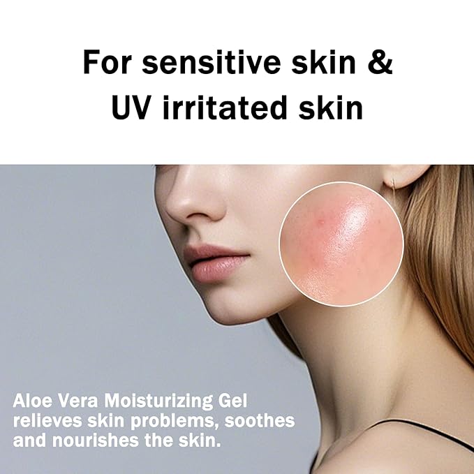 16PCS Aloe Vera Gel for Face and Body,Hydrating Aloe Vera Gel,Cooling Refreshing After Sun Lotion,Soothing Non-Sticky After Sun Lotion Set,Travel Size Body Skincare Cream, 1.05 Oz