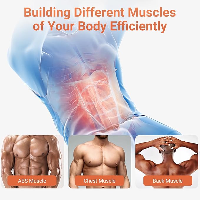 Abs Stimulator, Ab Stimulator Muscle Toner for Gym Office Home