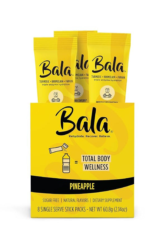Bala Enzyme Sugar-Free Drink Mix - Pineapple 0.25oz (8 Count)