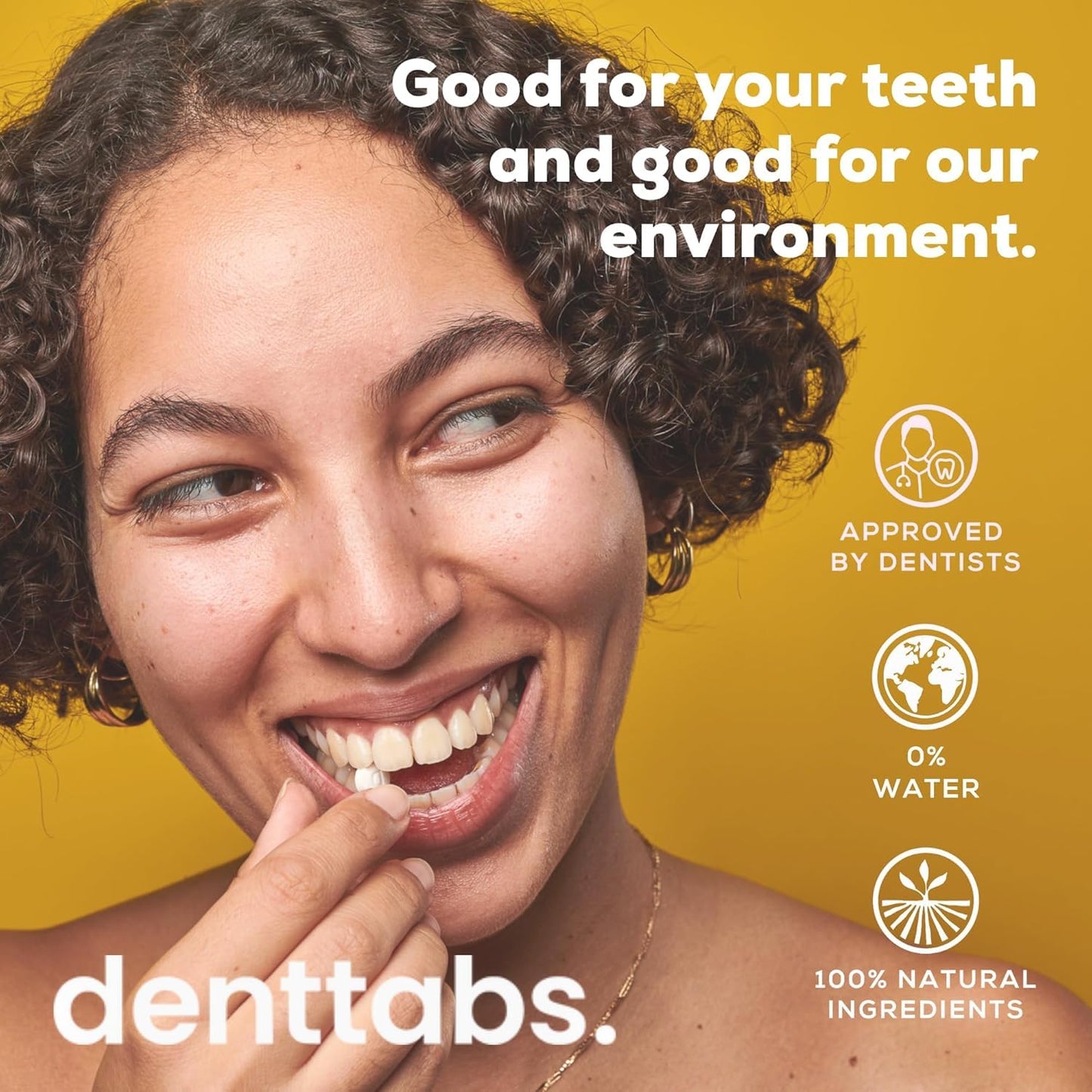 Denttabs tablets for teeth cleaning 125 pc.