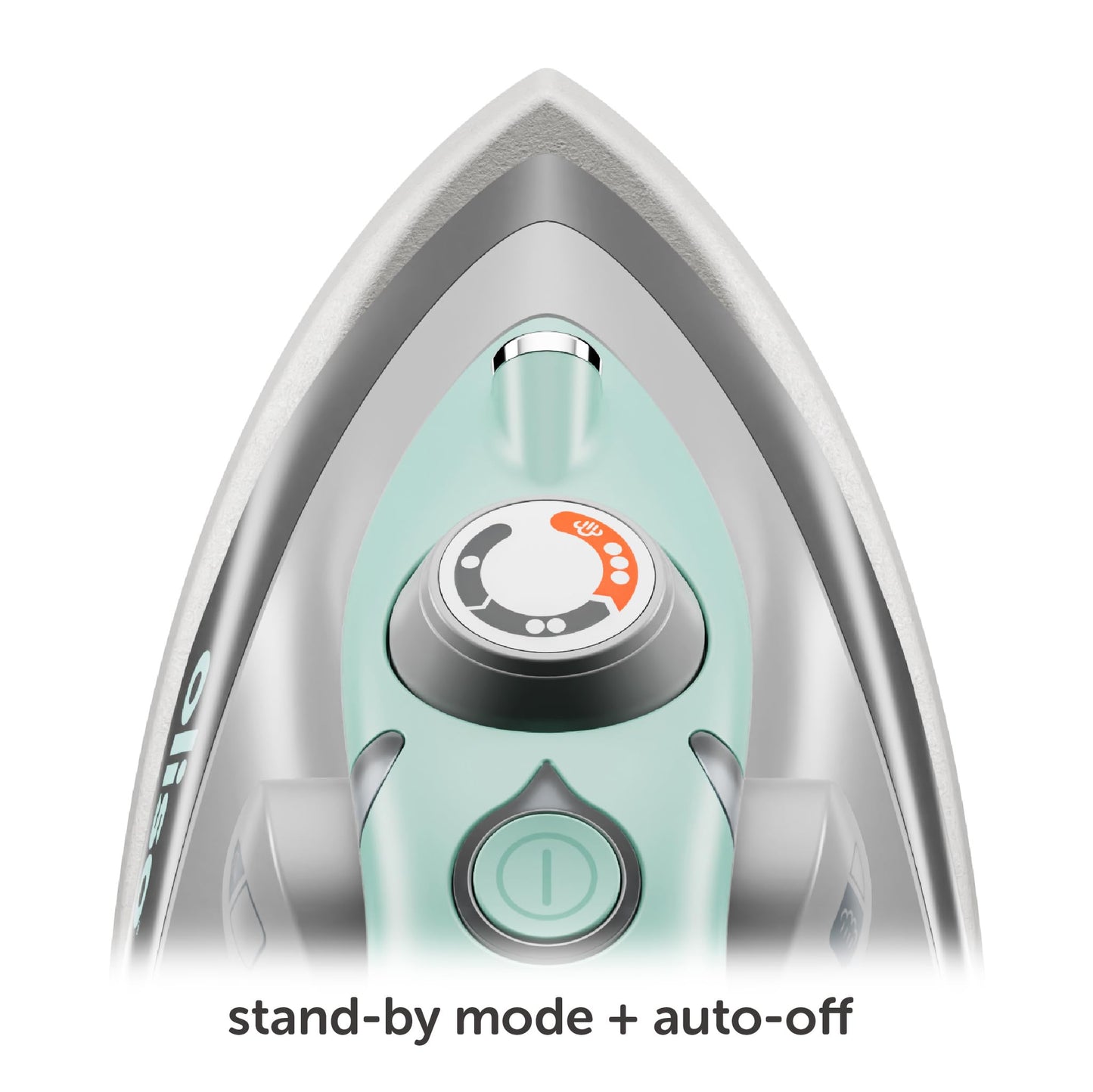 oliso M3Pro Project Steam Iron with Solemate – 1000W Ceramic Soleplate Iron and LED Light for Sewing, Quilting, Crafting, and Travel – Aqua