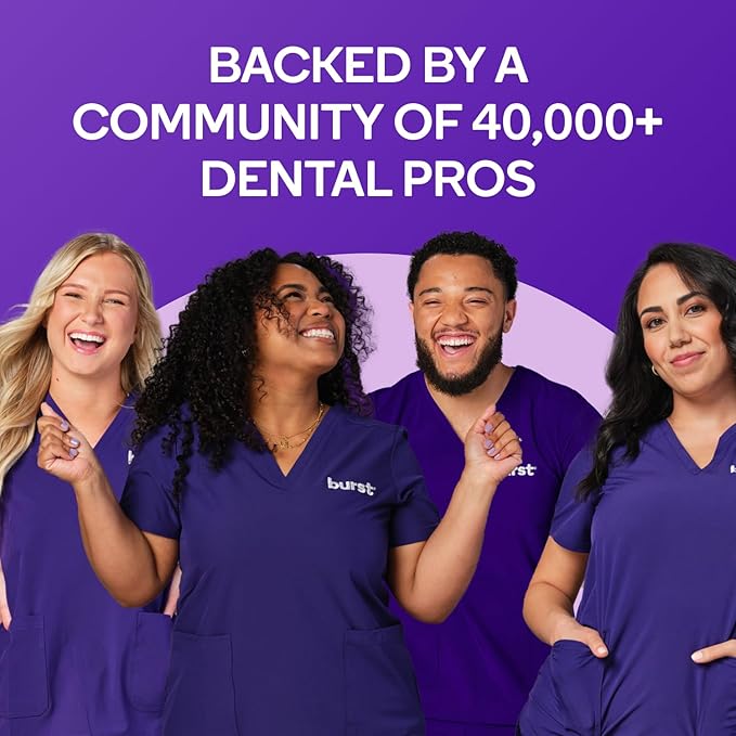 BURST Replacement Heads for Nova Sonic Toothbrush (Green) | Super-Soft Bristles Reduce Risk of Abrasion & Irritation | Tapered Ends Reach Below The Gumline | for a Whiter, Brighter Smile